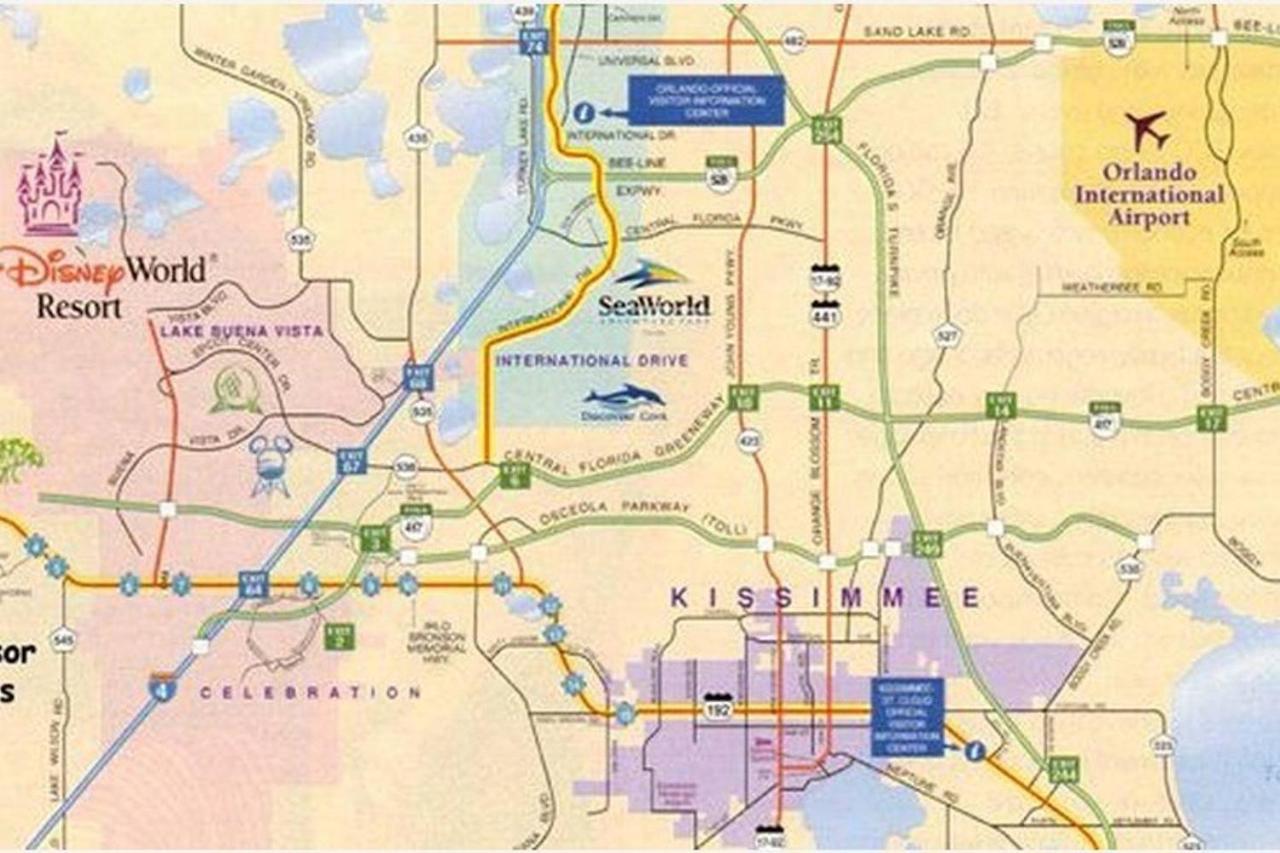 3 Bedroom Resort Style Condo, 3 Miles To Disney! キシミー エクステリア 写真